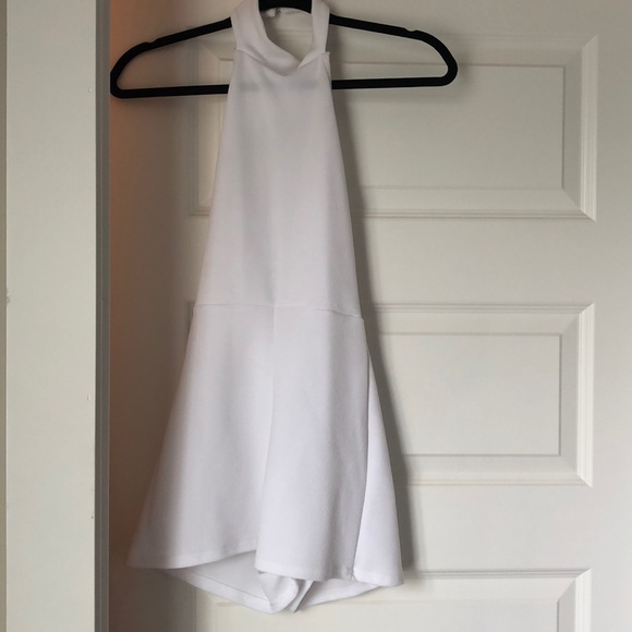 White Romper - Picture 1 of 3